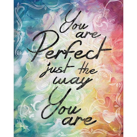 Perfect White Modern Wood Framed Art Print by Gibbons, Lauren