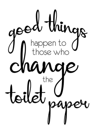 Good Things White Modern Wood Framed Art Print with Double Matting by Gibbons, Lauren