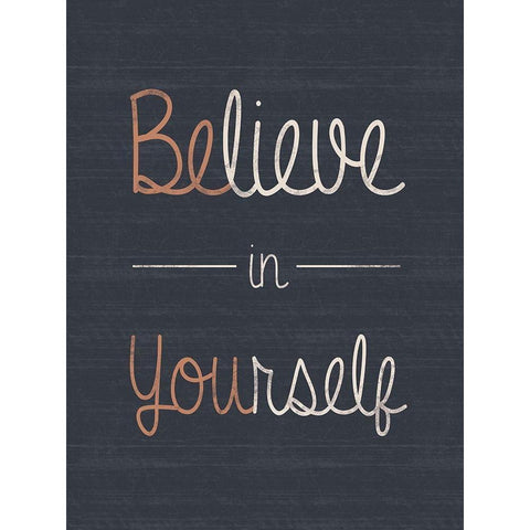 Be You Gold Ornate Wood Framed Art Print with Double Matting by Gibbons, Lauren