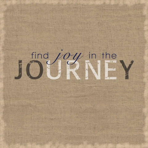 Find Joy in The Journey Black Modern Wood Framed Art Print by Gibbons, Lauren