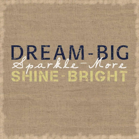 Sparkle More Black Modern Wood Framed Art Print with Double Matting by Gibbons, Lauren