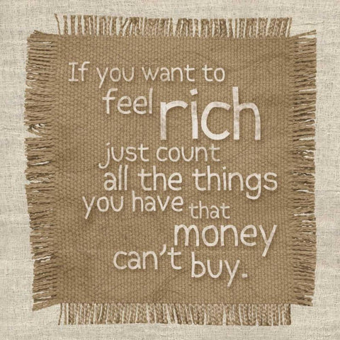 Burlap Rich Black Modern Wood Framed Art Print by Gibbons, Lauren