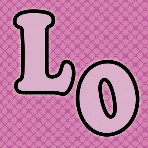 Part LO White Modern Wood Framed Art Print by Gibbons, Lauren