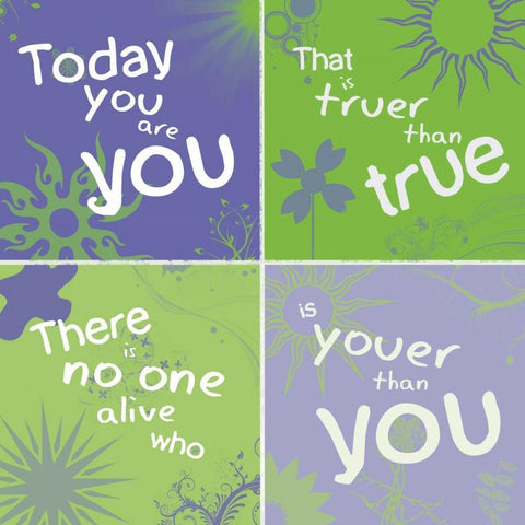 Today Combo White Modern Wood Framed Art Print with Double Matting by Gibbons, Lauren