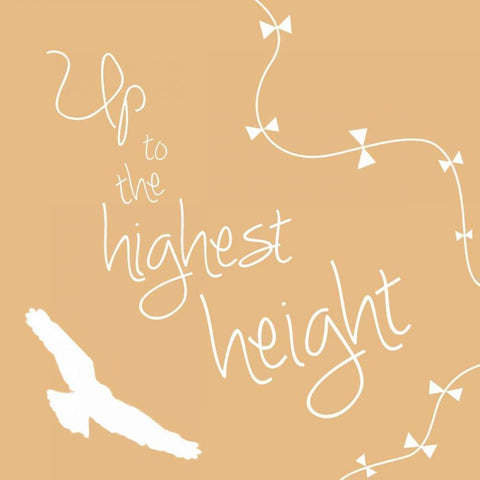 Highest Height Black Modern Wood Framed Art Print by Gibbons, Lauren