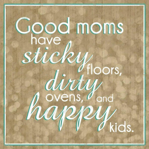 Good Moms Gold Ornate Wood Framed Art Print with Double Matting by Gibbons, Lauren