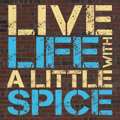 Spice Black Modern Wood Framed Art Print by Gibbons, Lauren
