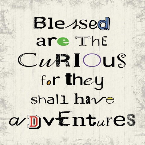 Have  Adventures Gold Ornate Wood Framed Art Print with Double Matting by Gibbons, Lauren