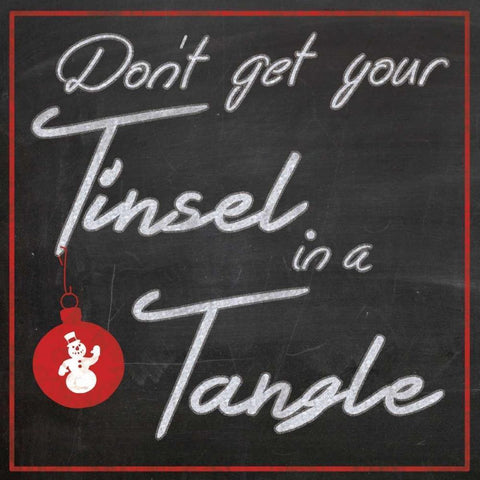 Tinsel Board White Modern Wood Framed Art Print by Gibbons, Lauren