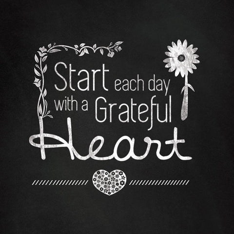 Heart White Modern Wood Framed Art Print with Double Matting by Gibbons, Lauren