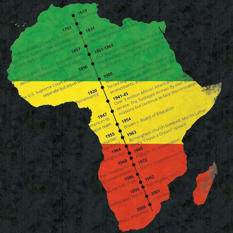 History Gold Ornate Wood Framed Art Print with Double Matting by Gibbons, Lauren