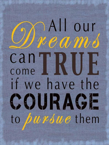 Dreams Black Ornate Wood Framed Art Print with Double Matting by Gibbons, Lauren