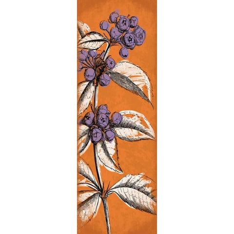 Flower White Modern Wood Framed Art Print by Grey, Jace