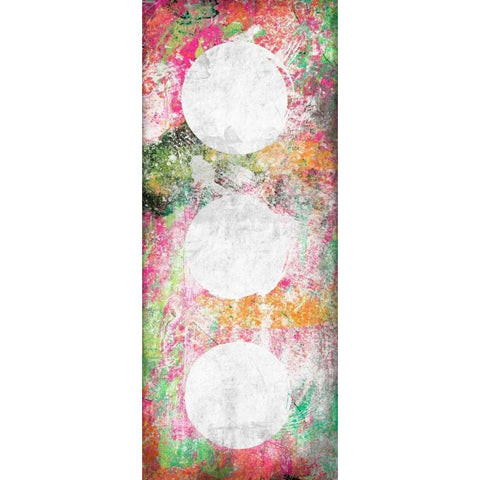 Glow Abstract mate White Modern Wood Framed Art Print by Grey, Jace