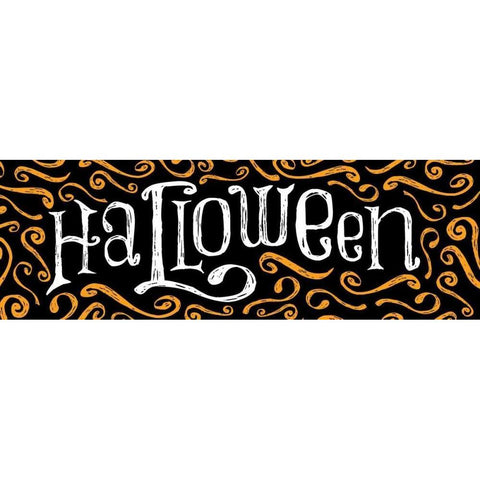 Halloween 3 Gold Ornate Wood Framed Art Print with Double Matting by Grey, Jace