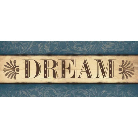 Dream Black Modern Wood Framed Art Print with Double Matting by Grey, Jace