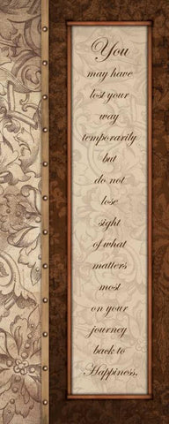 You Black Ornate Wood Framed Art Print with Double Matting by Grey, Jace