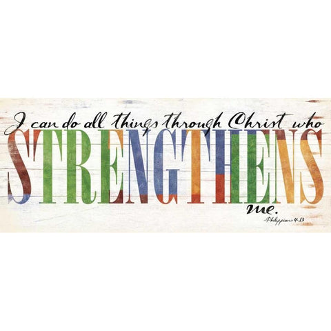 Strengthens White Modern Wood Framed Art Print by Grey, Jace