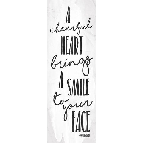 Cheerful White White Modern Wood Framed Art Print by Grey, Jace