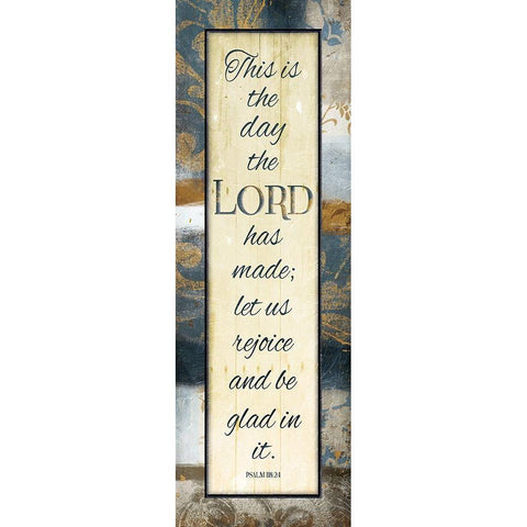 The Lord White Modern Wood Framed Art Print by Grey, Jace