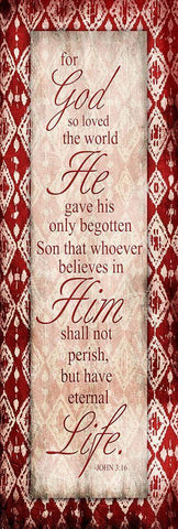 Eternal Life White Modern Wood Framed Art Print with Double Matting by Grey, Jace