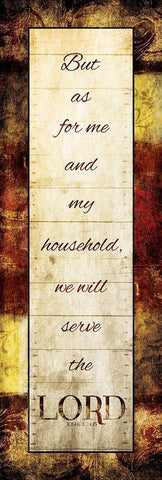 My Household White Modern Wood Framed Art Print with Double Matting by Grey, Jace