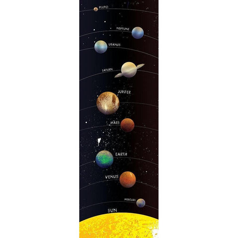 Planets Almost In Alignment 2 Gold Ornate Wood Framed Art Print with Double Matting by Grey, Jace