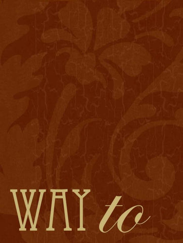 The Best Way B Black Ornate Wood Framed Art Print with Double Matting by Grey, Jace