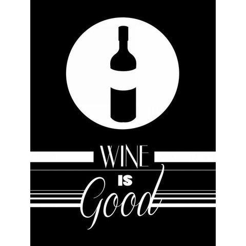 Good Wine II Gold Ornate Wood Framed Art Print with Double Matting by Grey, Jace