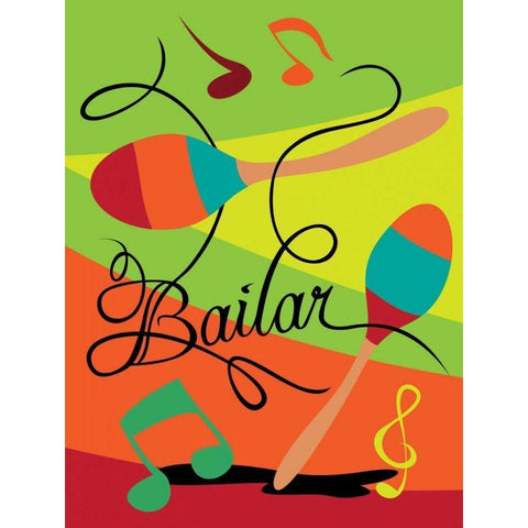 Bailar Black Modern Wood Framed Art Print with Double Matting by Grey, Jace