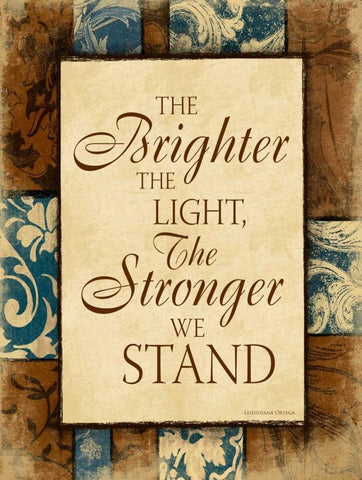 Brighter II Black Ornate Wood Framed Art Print with Double Matting by Grey, Jace