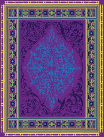 Patterns L White Modern Wood Framed Art Print with Double Matting by Grey, Jace