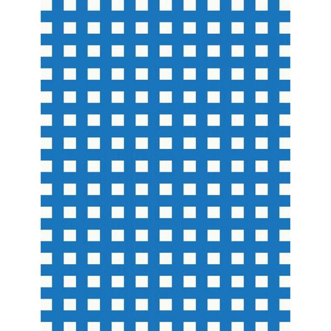 Patterns Blue White Modern Wood Framed Art Print by Grey, Jace