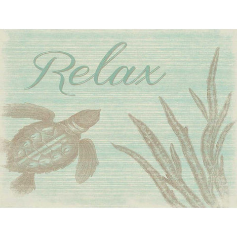 Relax C White Modern Wood Framed Art Print by Grey, Jace