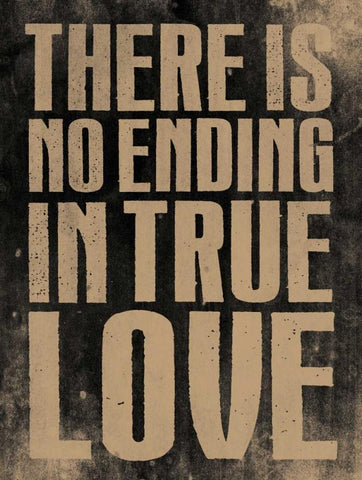 No Ending B White Modern Wood Framed Art Print with Double Matting by Grey, Jace