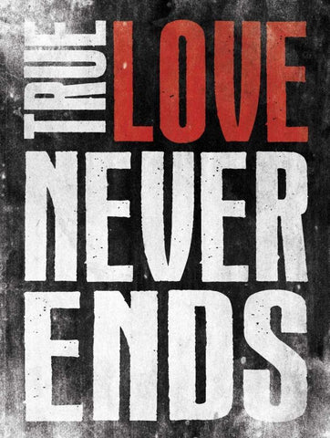 Never Ends White Modern Wood Framed Art Print with Double Matting by Grey, Jace