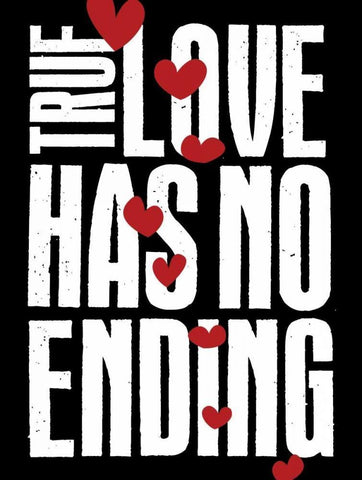 No Ending E Black Ornate Wood Framed Art Print with Double Matting by Grey, Jace