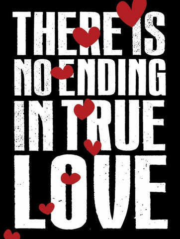 No Ending F White Modern Wood Framed Art Print with Double Matting by Grey, Jace