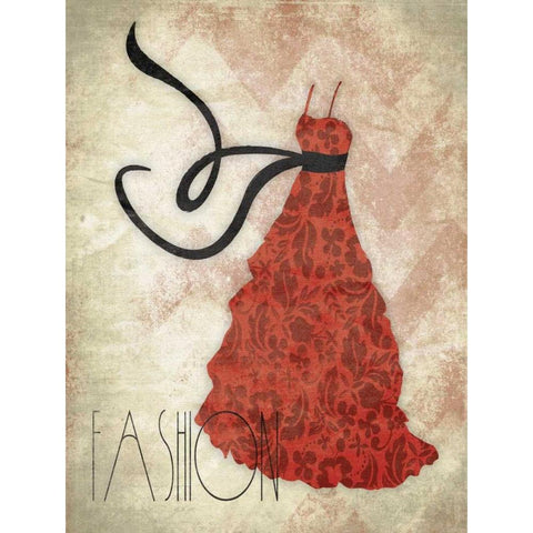 Fashion Black Modern Wood Framed Art Print by Grey, Jace