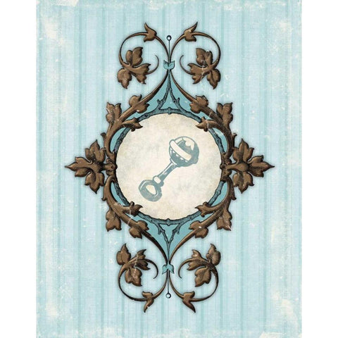 Rattle A Black Modern Wood Framed Art Print with Double Matting by Grey, Jace