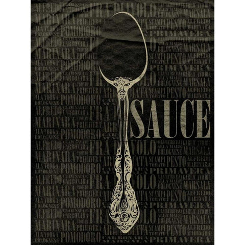 SAUCE Type 2 Gold Ornate Wood Framed Art Print with Double Matting by Grey, Jace