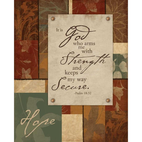 Hope Clean Edge White Modern Wood Framed Art Print by Grey, Jace