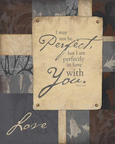 Love 2 White Modern Wood Framed Art Print with Double Matting by Grey, Jace