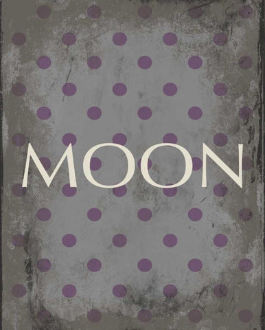 moon Black Ornate Wood Framed Art Print with Double Matting by Grey, Jace