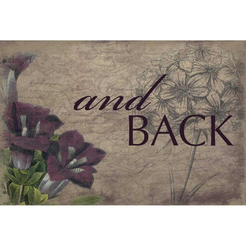 and_back Black Modern Wood Framed Art Print with Double Matting by Grey, Jace