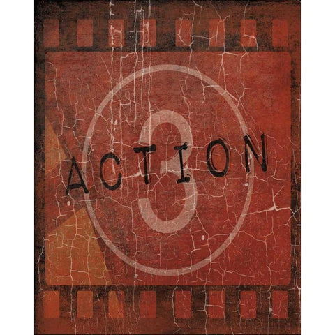 Action White Modern Wood Framed Art Print by Grey, Jace