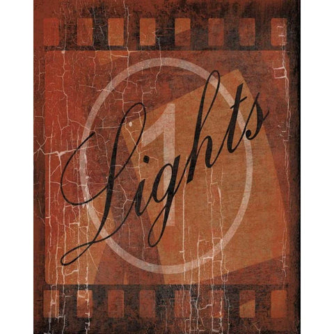 Lights White Modern Wood Framed Art Print by Grey, Jace