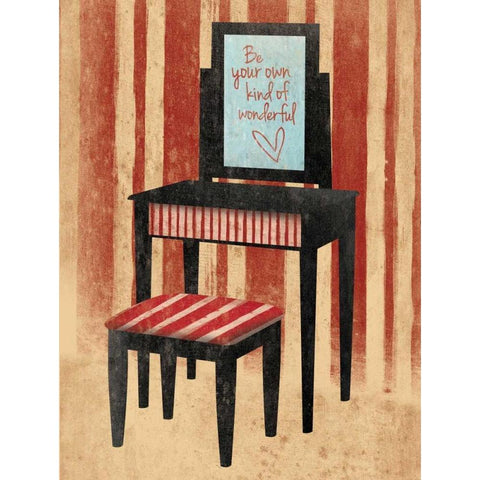 Be Yourself Gold Ornate Wood Framed Art Print with Double Matting by Grey, Jace