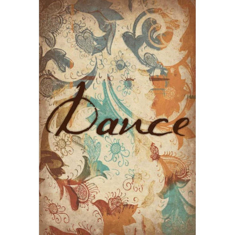 Dance White Modern Wood Framed Art Print by Grey, Jace