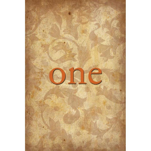 one Gold Ornate Wood Framed Art Print with Double Matting by Grey, Jace